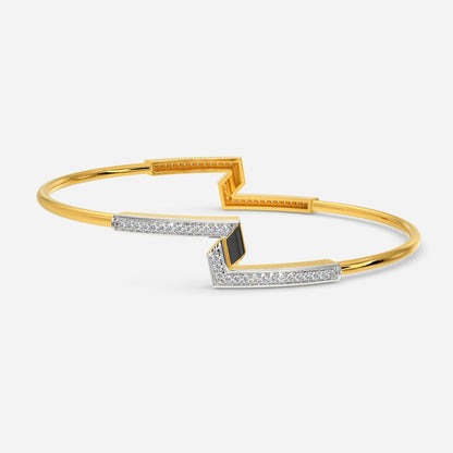 Slay in Stripe Diamond Bangles