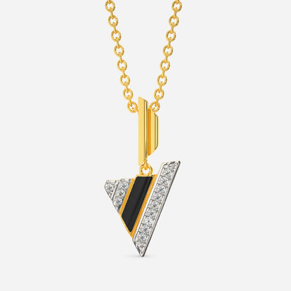 Stripe Tribe Diamond Pendants