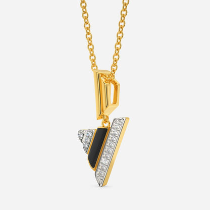 Stripe Tribe Diamond Pendants