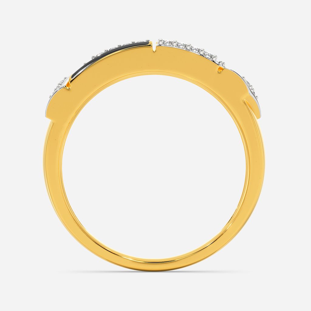 Time to Stripe Diamond Rings
