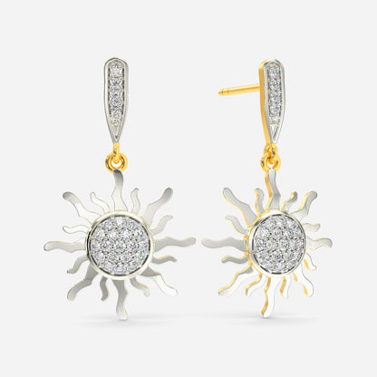 Feels Like a Sun Day Diamond Earrings