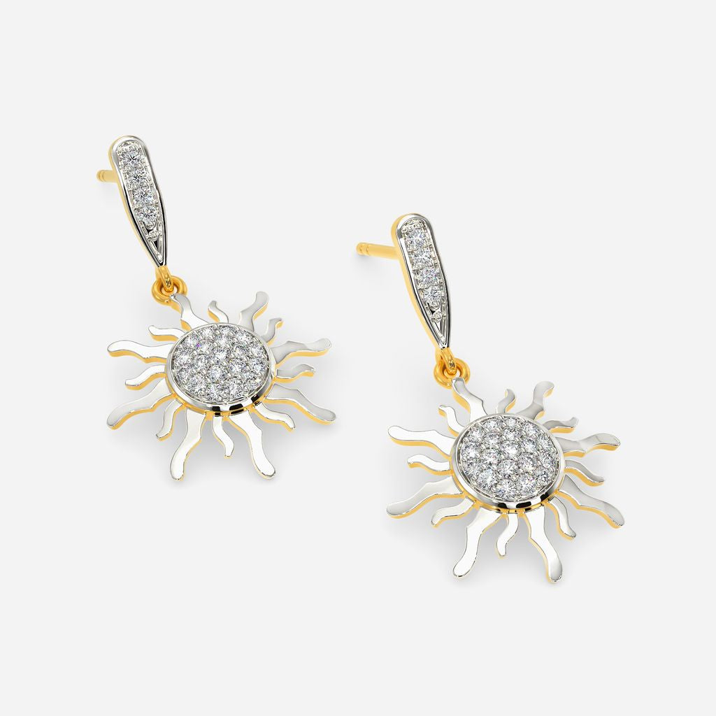 Feels Like a Sun Day Diamond Earrings