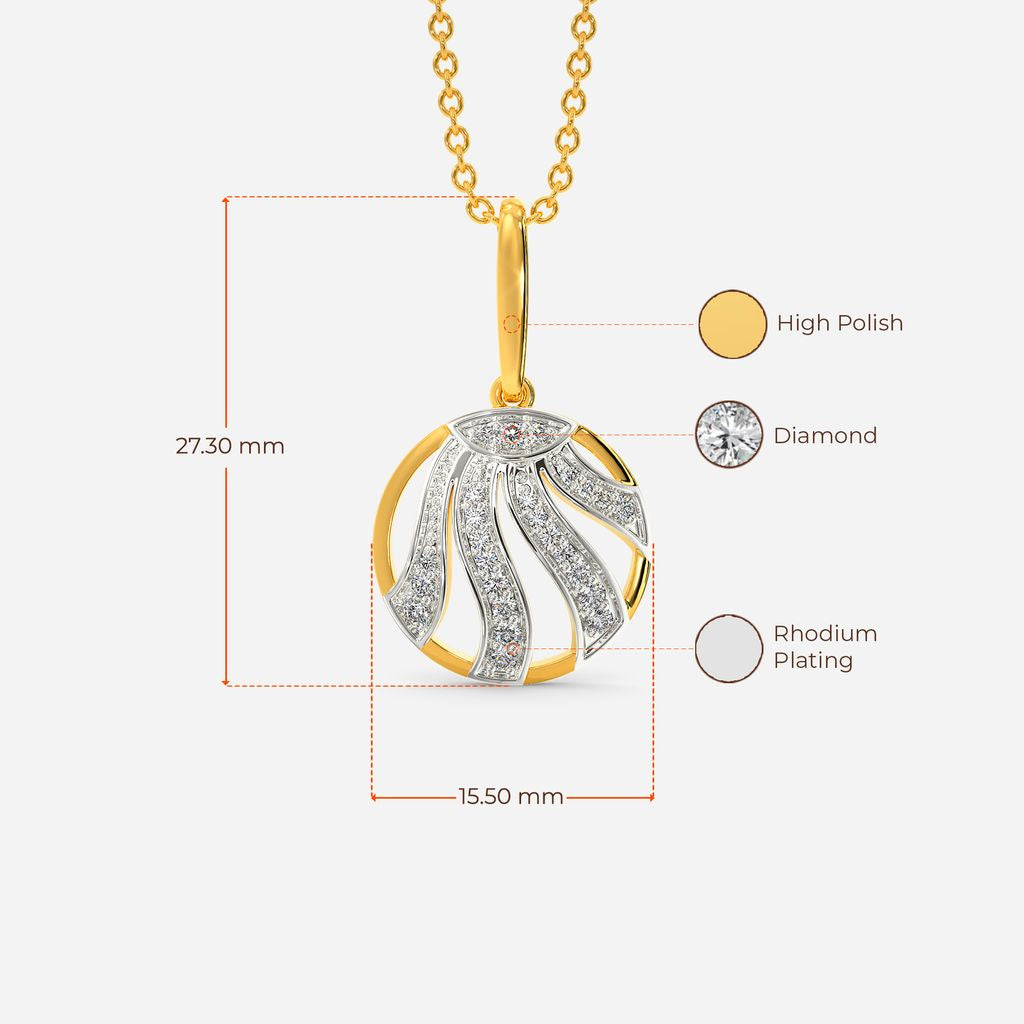 Feels Like a Sun Day Diamond Pendants