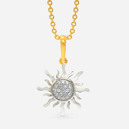 Sunshine So Fine Diamond Pendants