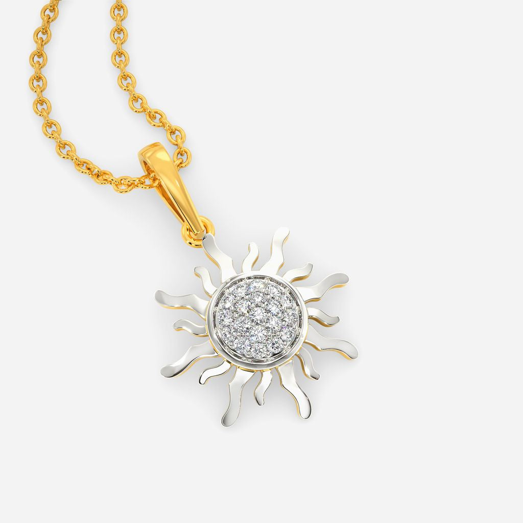 Sunshine So Fine Diamond Pendants
