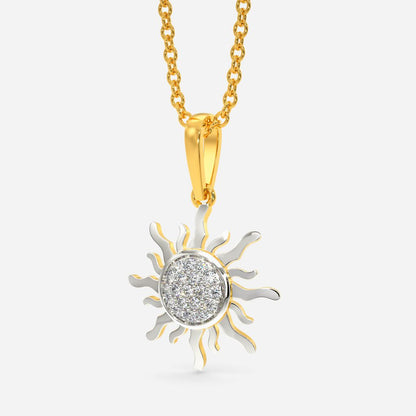 Sunshine So Fine Diamond Pendants