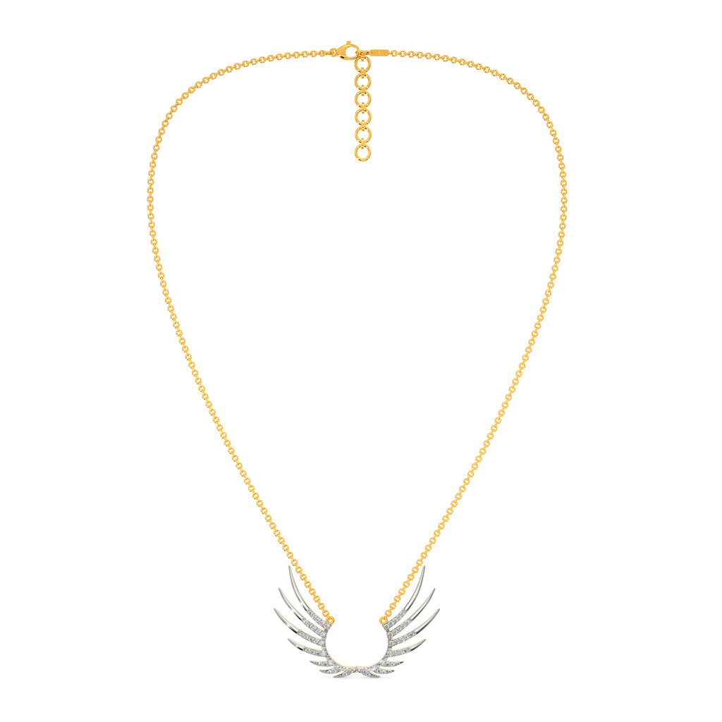 Feather Dream Diamond Necklaces