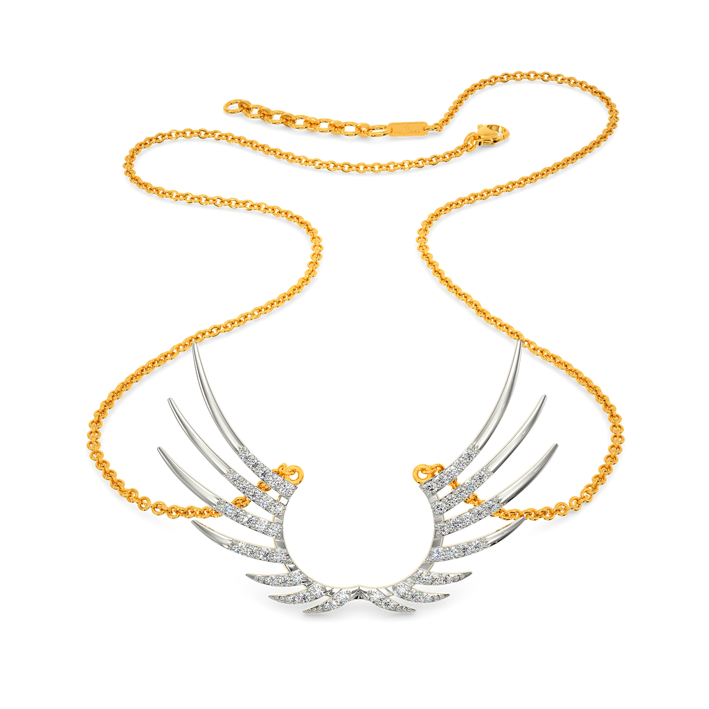 Feather Dream Diamond Necklaces
