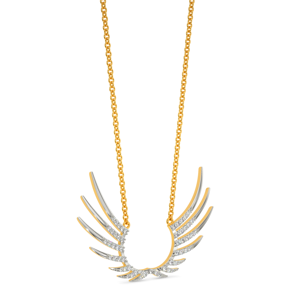 Feather Dream Diamond Necklaces