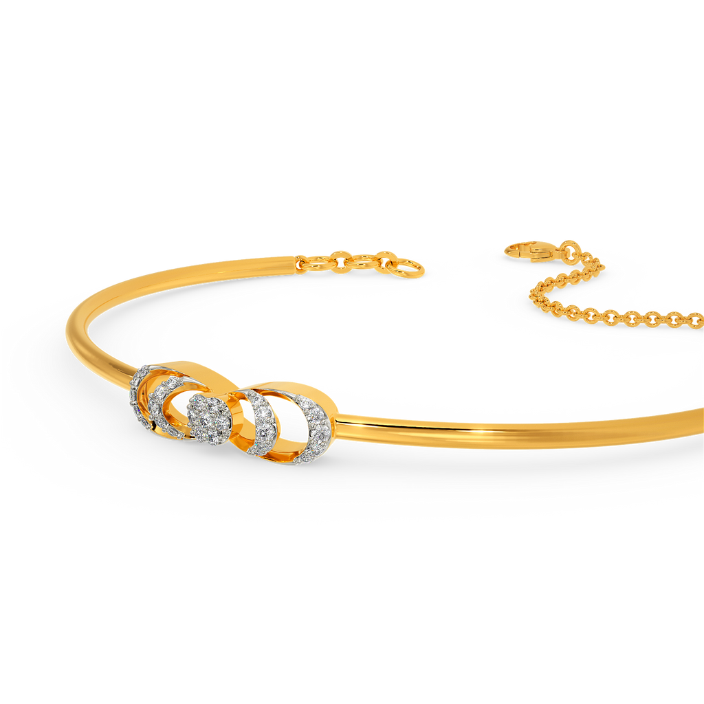 Spirited Bounce Diamond Bangles