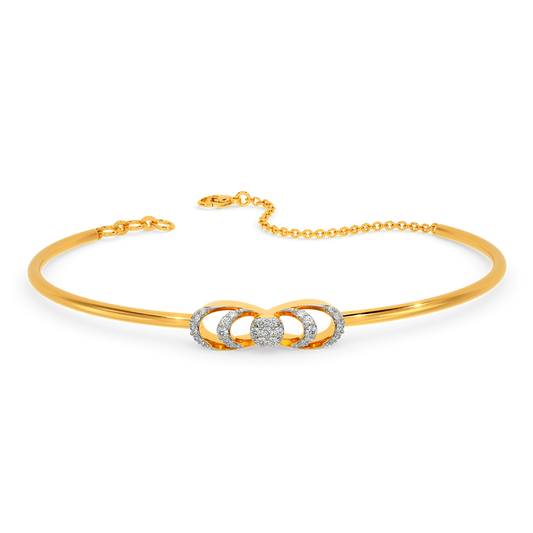Spirited Bounce Diamond Bangles