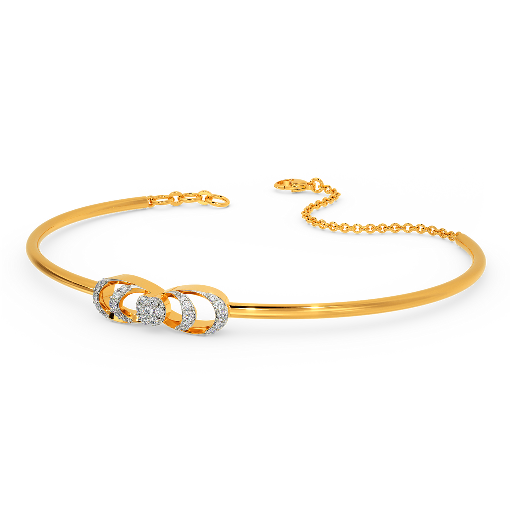 Spirited Bounce Diamond Bangles