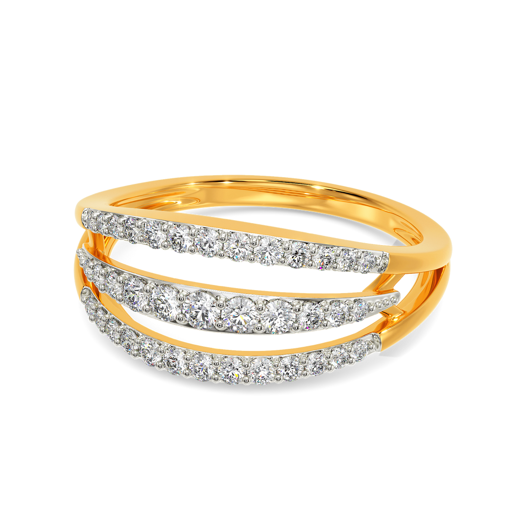 Bubble Bling Diamond Rings