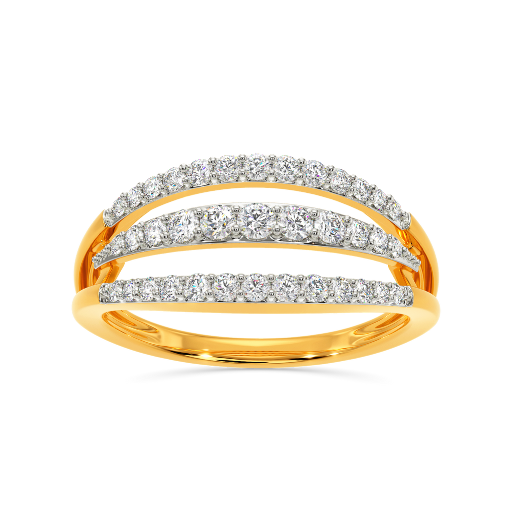 Bubble Bling Diamond Rings