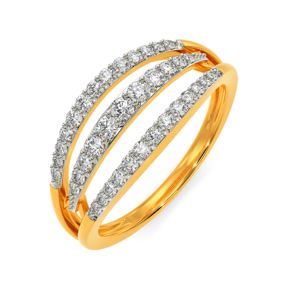 Bubble Bling Diamond Rings