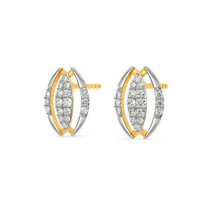 Bubble Bling Diamond Earrings