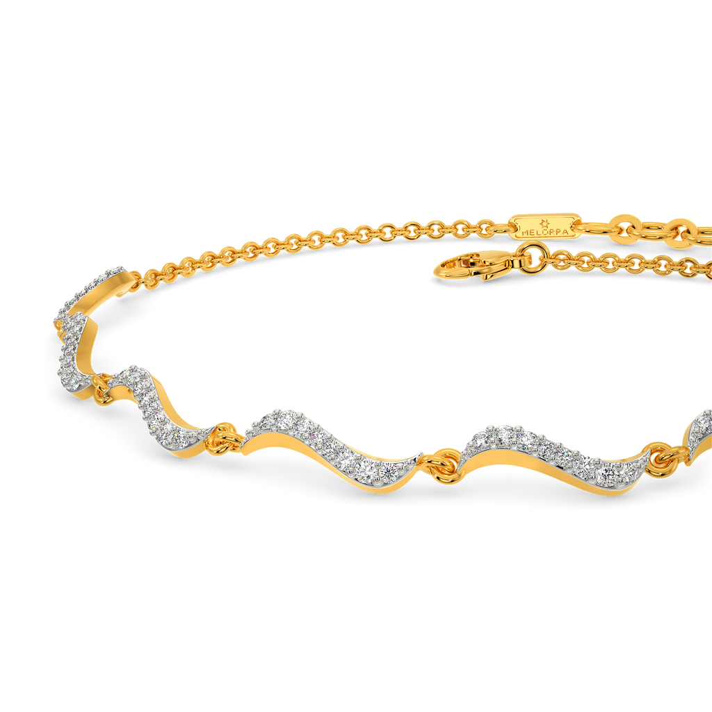 Flouncy Bliss Diamond Bracelets