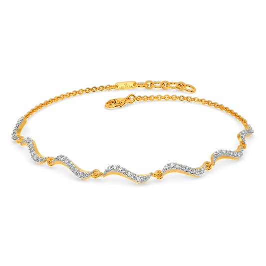 Flouncy Bliss Diamond Bracelets