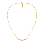 Flouncy Bliss Diamond Necklaces