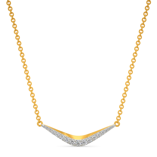 Edgy Buoyant Diamond Necklaces
