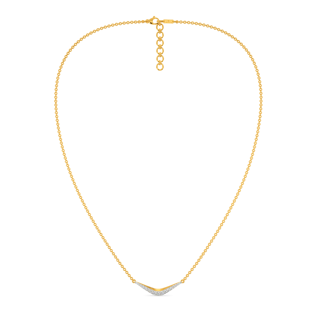 Edgy Buoyant Diamond Necklaces