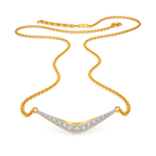 Edgy Buoyant Diamond Necklaces