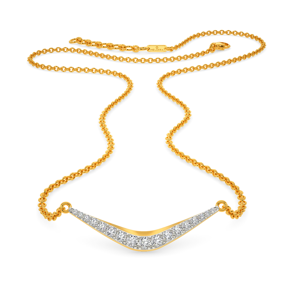 Edgy Buoyant Diamond Necklaces