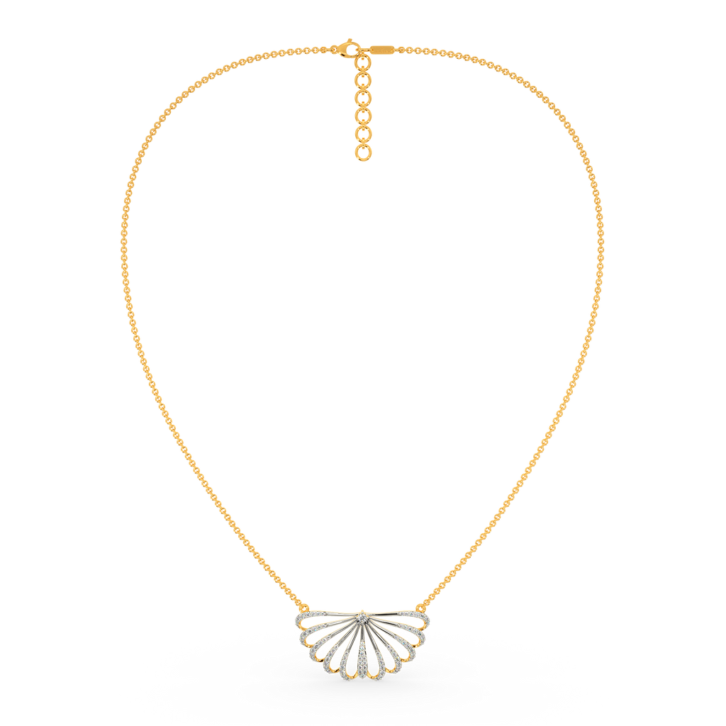 Bountiful Bubble Diamond Necklaces