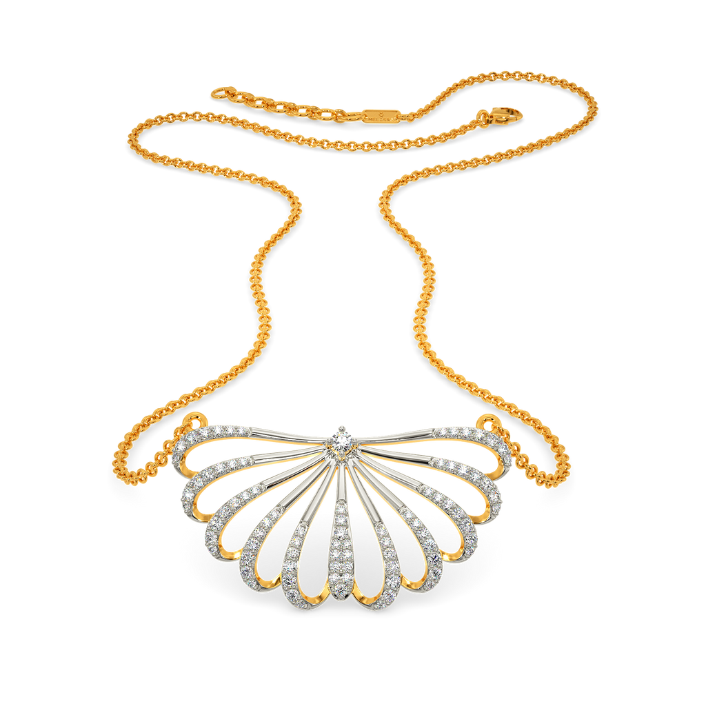 Bountiful Bubble Diamond Necklaces