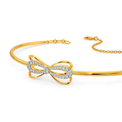 Dramatic Bounce Diamond Bangles