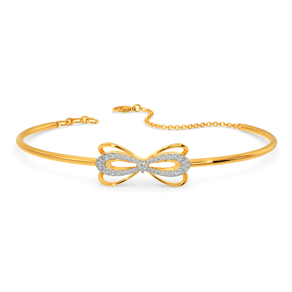 Dramatic Bounce Diamond Bangles