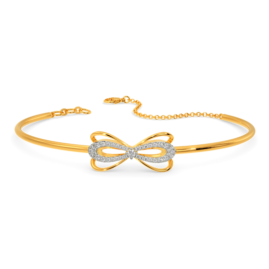 Dramatic Bounce Diamond Bangles