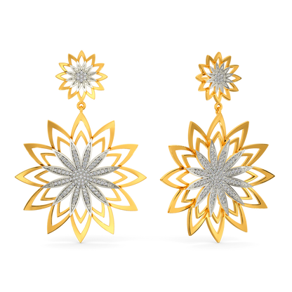 My Dahlia Diamond Earrings