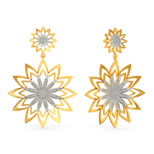 My Dahlia Diamond Earrings