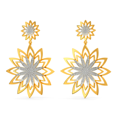 My Dahlia Diamond Earrings