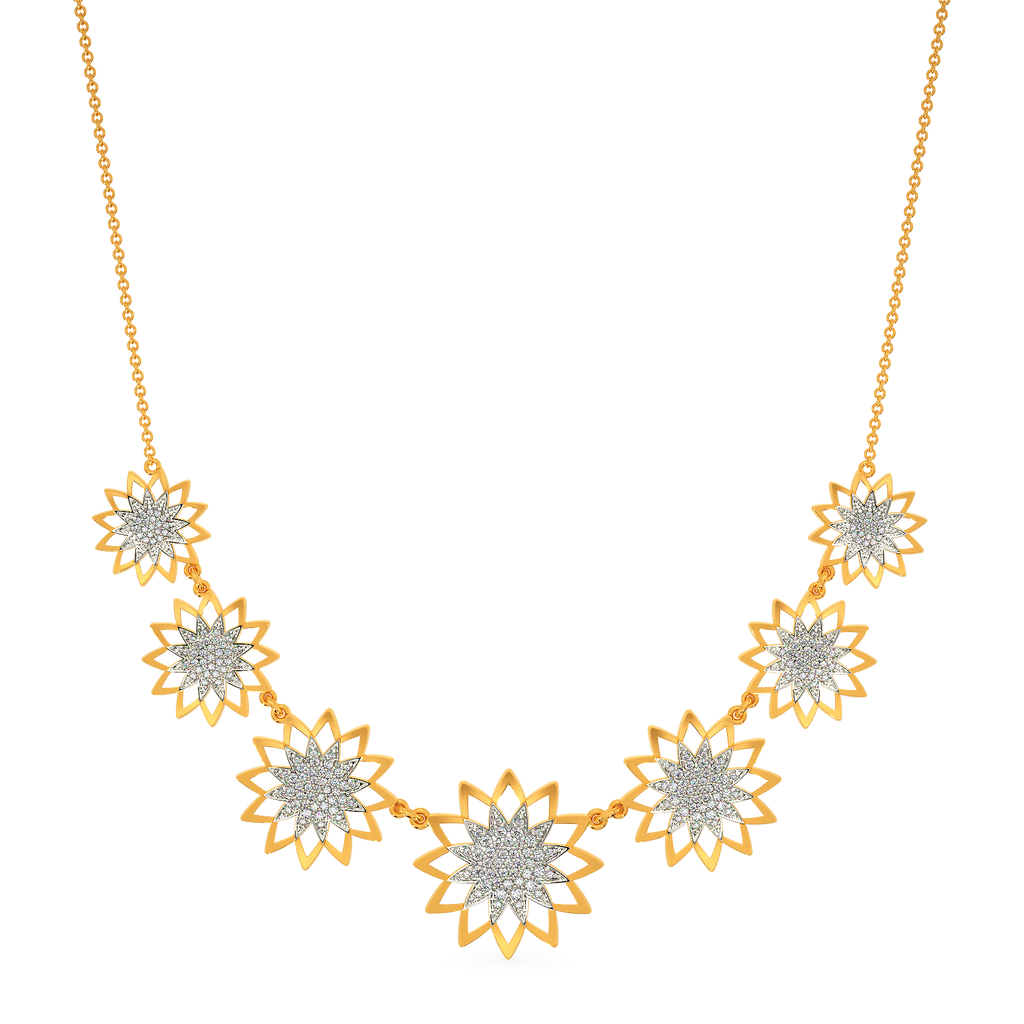 My Dahlia Diamond Necklaces