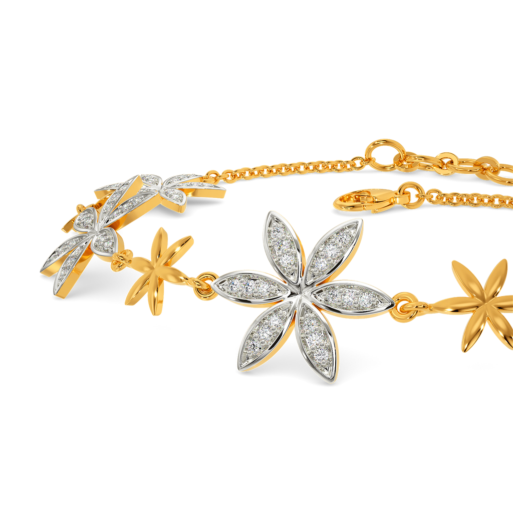 Jazzy Jasmine Diamond Bracelets