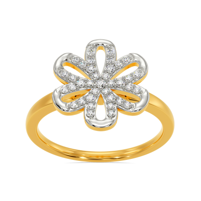 Hyacinth's Glory Diamond Rings