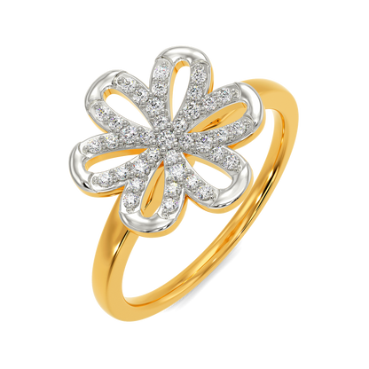 Hyacinth's Glory Diamond Rings