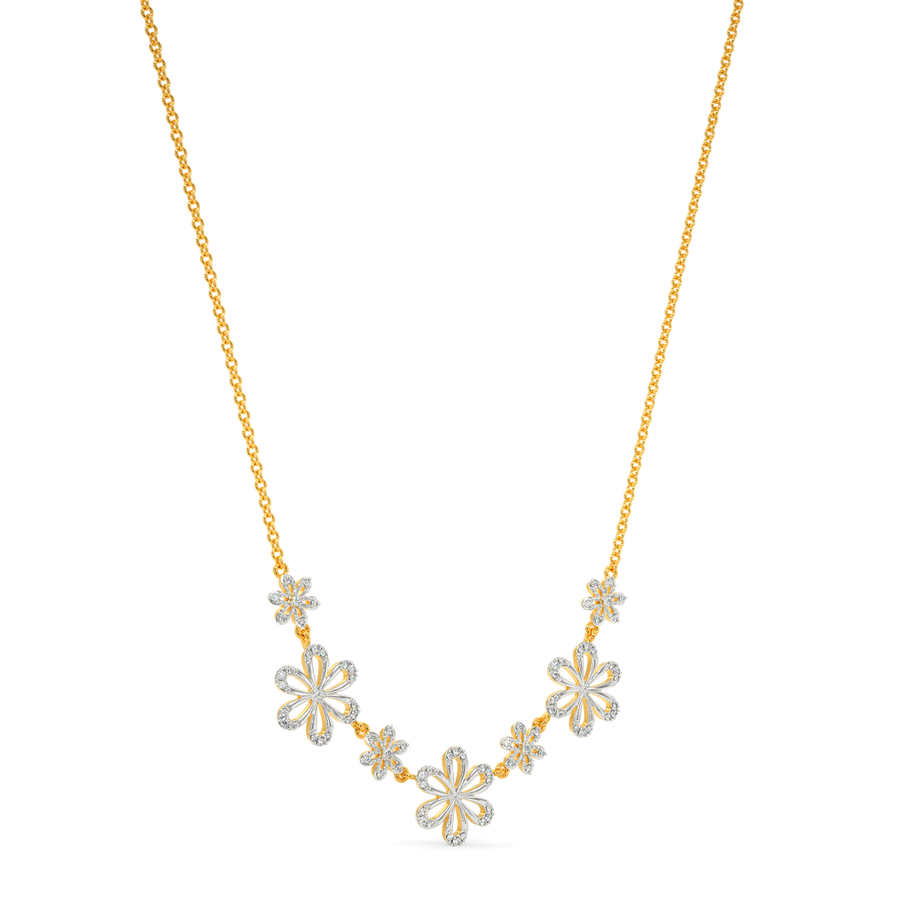 Perennial Bach Diamond Necklaces