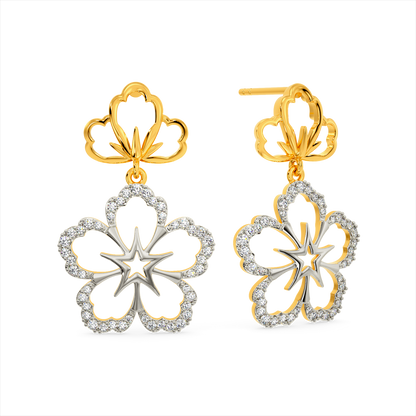 Vibin To Jamesia Diamond Earrings