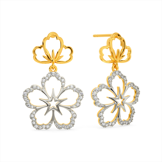 Vibin To Jamesia Diamond Earrings