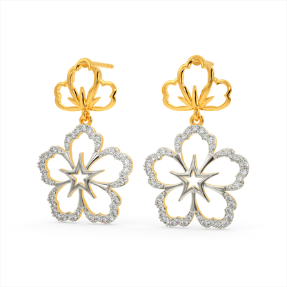 Vibin To Jamesia Diamond Earrings