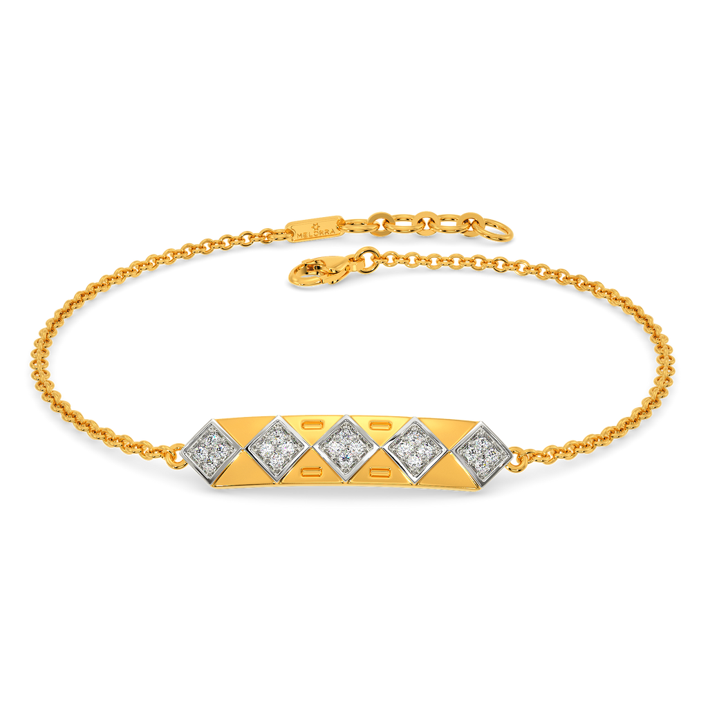 Sturdy Stitches Diamond Bracelets