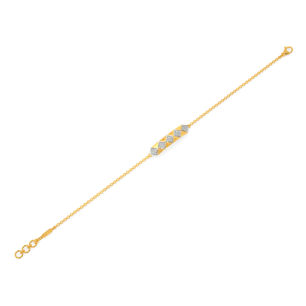 Sturdy Stitches Diamond Bracelets