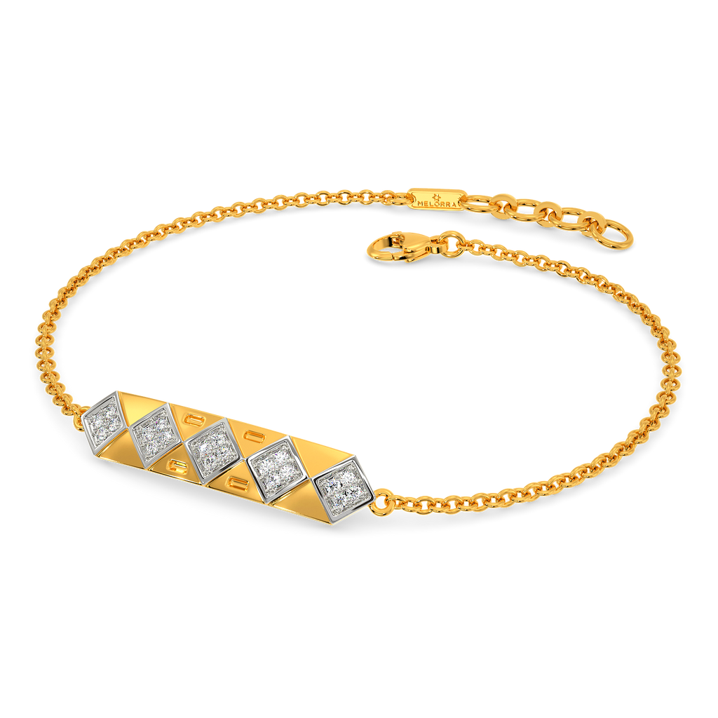Sturdy Stitches Diamond Bracelets