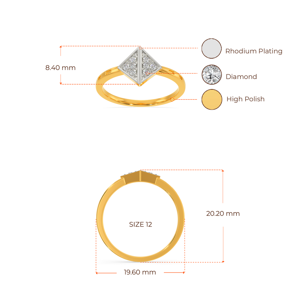 Sturdy Stitches Diamond Rings