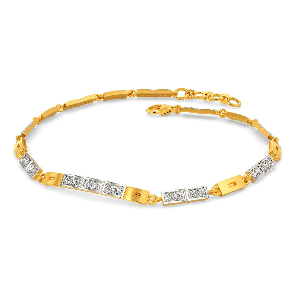 Funky Functional Diamond Bracelets