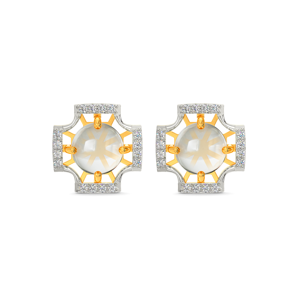 Translucent Radiance Diamond Earrings