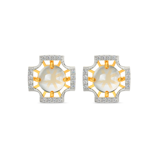 Translucent Radiance Diamond Earrings